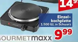 CENTERSHOP Einzel-kochplatte GOURMETmaxx Angebot