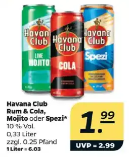 Netto Havana Club Rum & Cola Angebot
