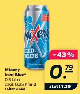 Netto Mixery Iced Blue Angebot