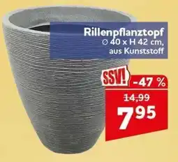 CENTERSHOP Rillenpflanztopf Angebot