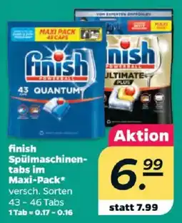 Netto finish Spülmachine-tabs Angebot