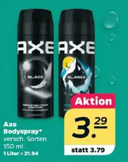 Netto Axe Bodyspray Angebot
