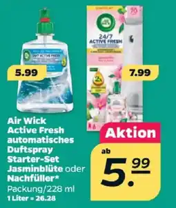 Netto Air Wick Active Fresh automatisches Duftspray Starter-Set Angebot