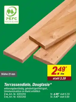 toom Baumarkt Terrassendiele, Douglasie* Angebot