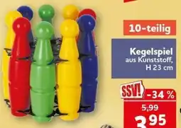 CENTERSHOP Kegelspiel Angebot