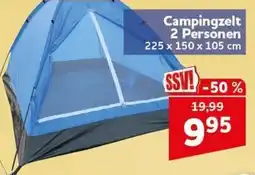 CENTERSHOP Campingzelt 2 Personen Angebot