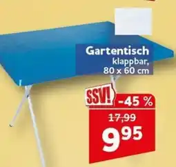 CENTERSHOP Gartentisch Angebot