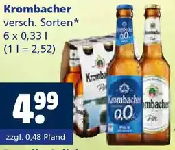 Getränkewelt Krombacher Angebot