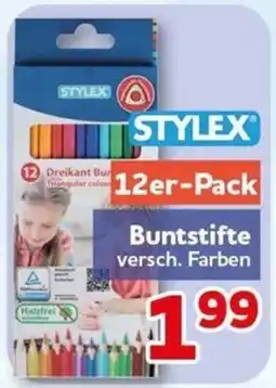 CENTERSHOP STYLEX Buntstifte Angebot