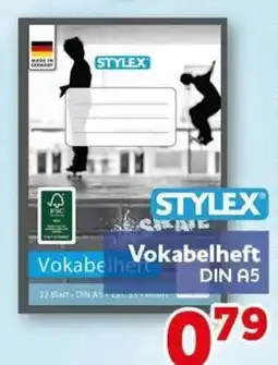 CENTERSHOP STYLEX Vokabelheft Angebot