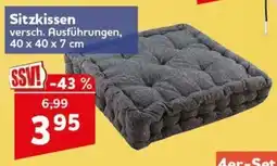 CENTERSHOP Sitzkissen Angebot