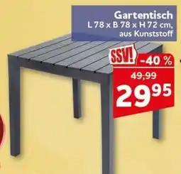 CENTERSHOP Gartentisch Angebot