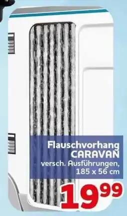 CENTERSHOP Flauschvorhang CARAVAN Angebot
