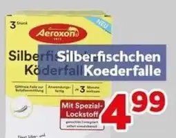 CENTERSHOP Aeroxon Silberfischchen Köderfall Angebot