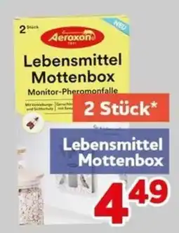 CENTERSHOP Aeraxon Lebensmittel Mottenbox Angebot
