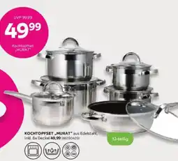 Mömax Kochtopfset "MURAT" aus Edelstahl Angebot