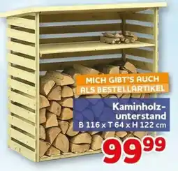 CENTERSHOP Kaminholzunterstand Angebot