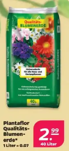 Netto Plantaflor Qualitäts-Blumenerde Angebot