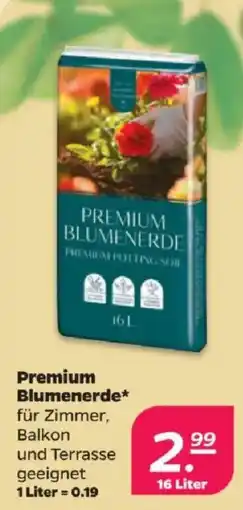 Netto Premium Blumenerde* Angebot
