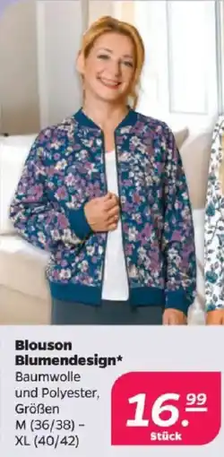 Netto Blouson Blumendesign Angebot