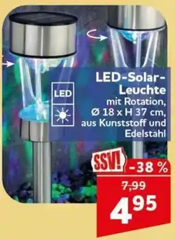 CENTERSHOP LED-Solar-Leuchte Angebot