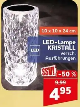 CENTERSHOP LED-Lampe KRISTALL Angebot