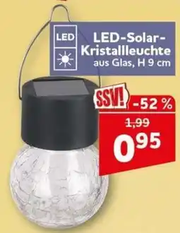 CENTERSHOP LED-Solar-Kristallleuchte Angebot