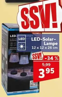 CENTERSHOP LED-Solar-Lampe Angebot