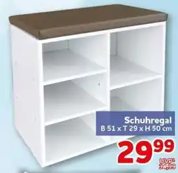 CENTERSHOP Schuhregal Angebot