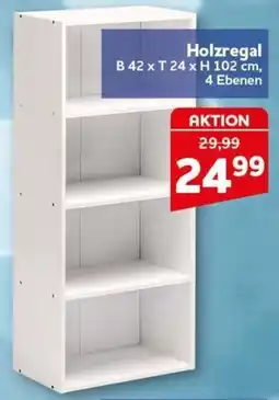 CENTERSHOP Holzregal Angebot