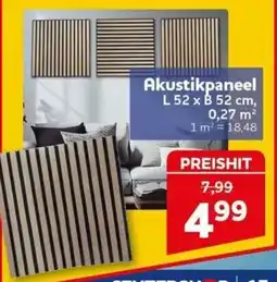 CENTERSHOP Akustikpaneel Angebot