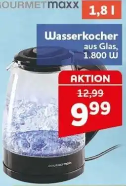 CENTERSHOP Wasserkocher aus Glas Angebot