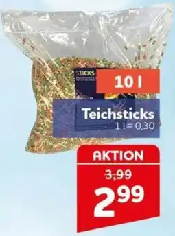 CENTERSHOP Teichsticks Angebot