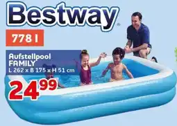 CENTERSHOP Bestway Aufstellpool FAMILY Angebot