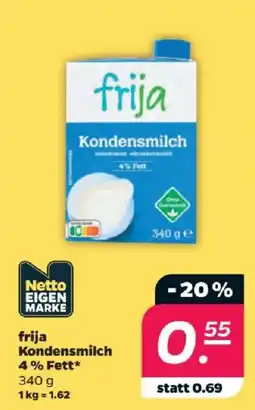 Netto frija Kondensmilch Angebot