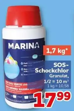 CENTERSHOP MARINA SOS-Schockchlor Granulat Angebot