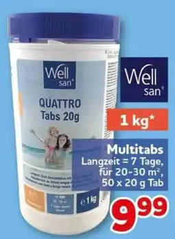 CENTERSHOP Well san QUATTRO Tabs Angebot