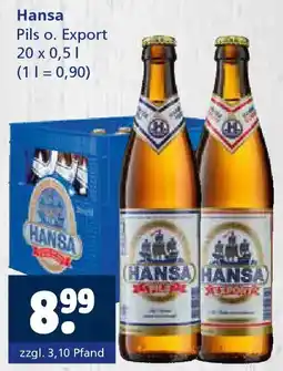 Getränkewelt Hansa Angebot