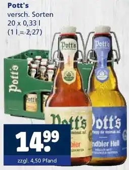 Getränkewelt Pott's Angebot