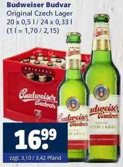 Getränkewelt Budweiser Budvar Angebot