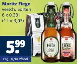 Getränkewelt Moritz Fiege Angebot