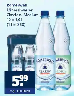 Getränkewelt Römerwall Mineralwasser Angebot