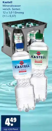 Getränkewelt Kastell Mineralwasser Angebot