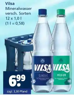 Getränkewelt Vilsa Mineralwasser Angebot
