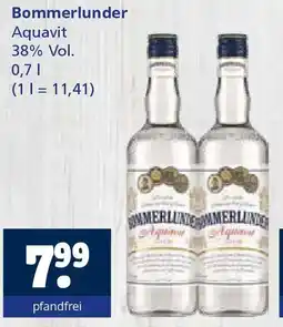 Getränkewelt Bommerlunder Aquavit Angebot