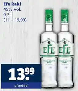 Getränkewelt Efe Raki Angebot