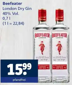 Getränkewelt Beefeater London Dry Gin Angebot