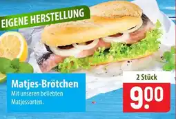 Famila Nord Ost Matjes-Brötchen Angebot