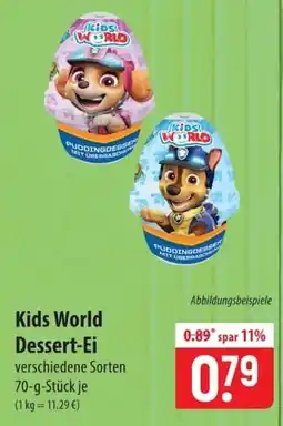 Famila Nord Ost Kids World Dessert-Ei Angebot