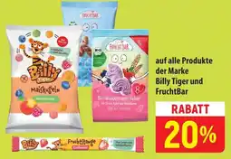 Famila Nord Ost auf alle Produkte der Marke Billy Tiger und FruchtBar Angebot